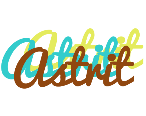 Astrit cupcake logo