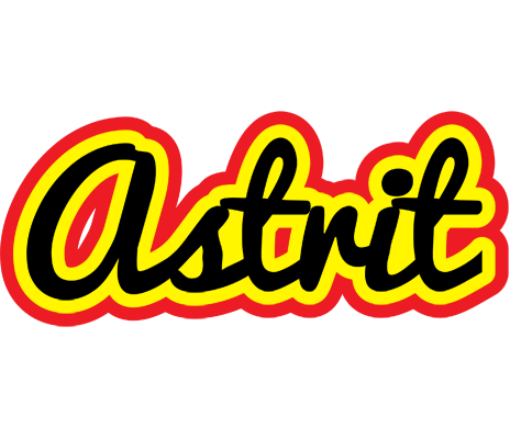 Astrit flaming logo