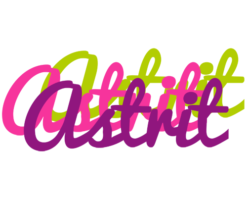 Astrit flowers logo