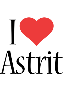Astrit i-love logo