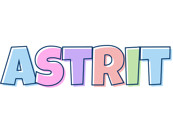 Astrit pastel logo
