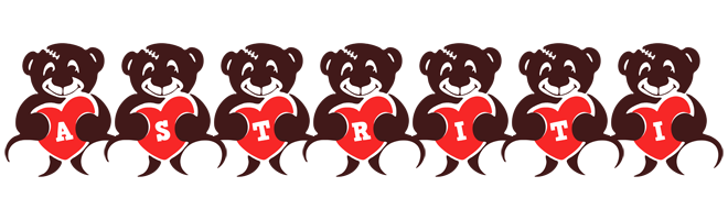 Astriti bear logo