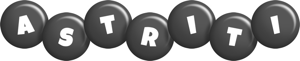 Astriti candy-black logo