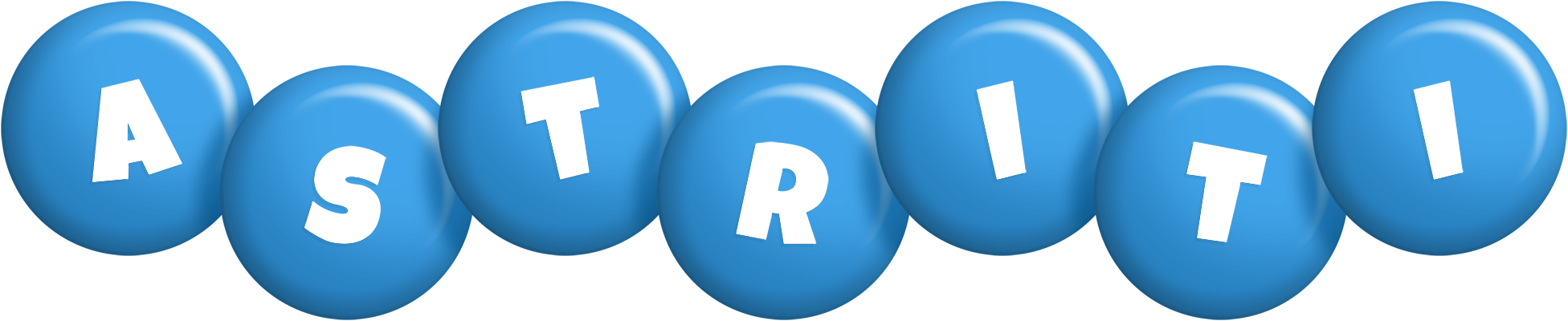 Astriti candy-blue logo