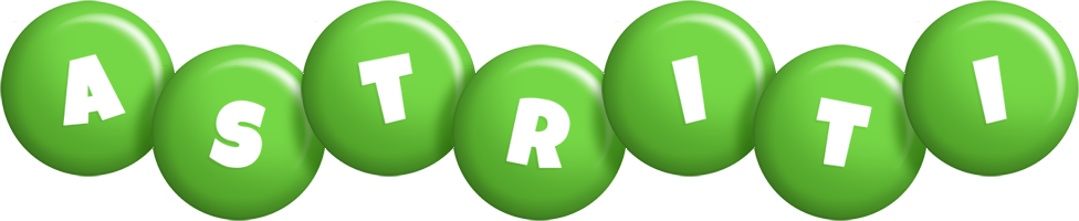 Astriti candy-green logo