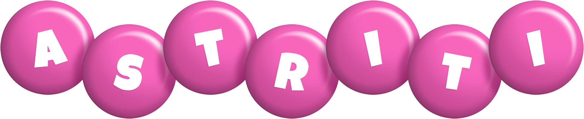 Astriti candy-pink logo