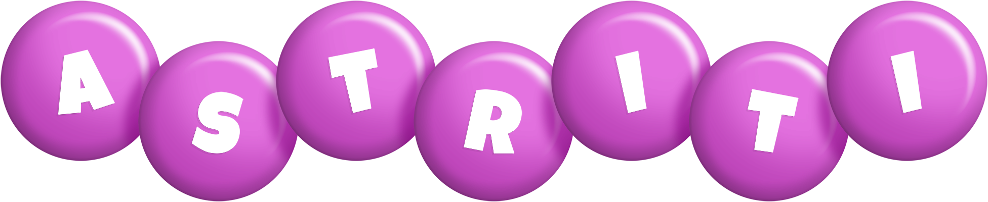 Astriti candy-purple logo