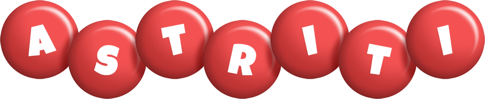 Astriti candy-red logo