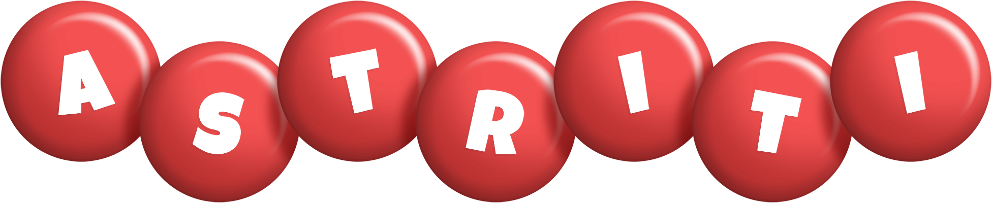 Astriti candy-red logo