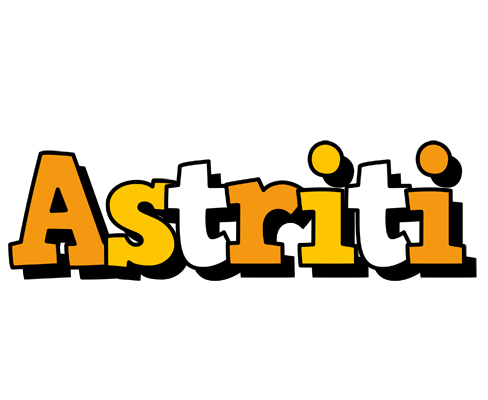 Astriti cartoon logo