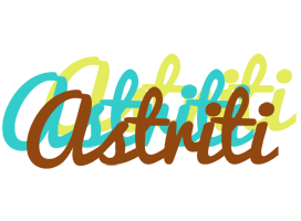 Astriti cupcake logo