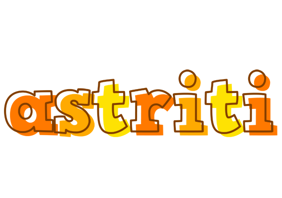 Astriti desert logo