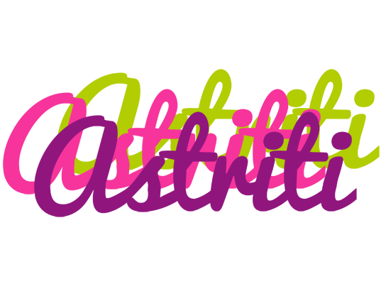 Astriti flowers logo