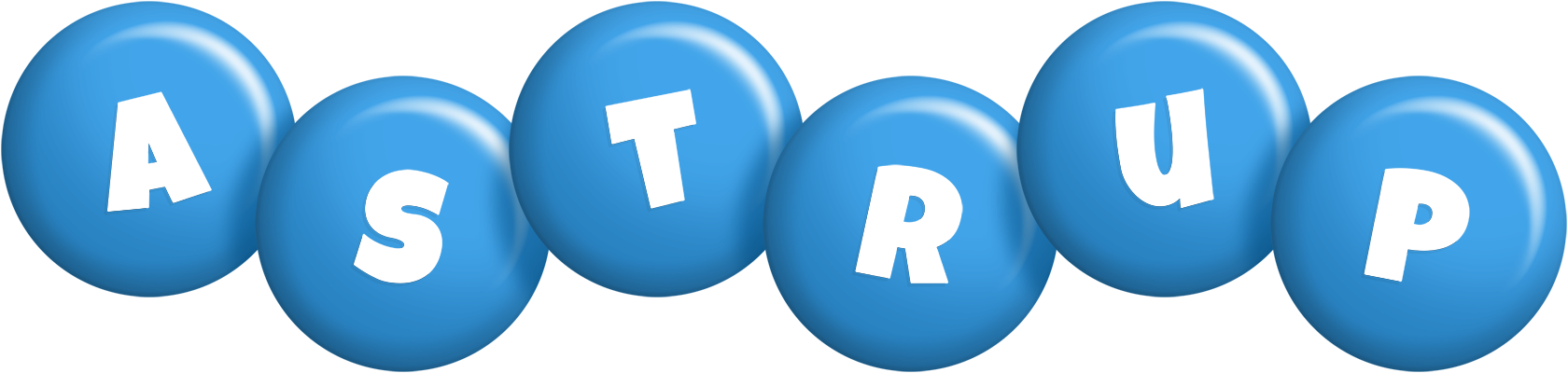 Astrup candy-blue logo