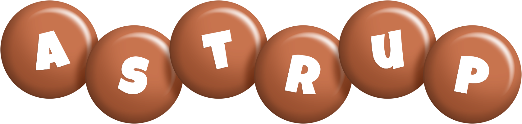 Astrup candy-brown logo