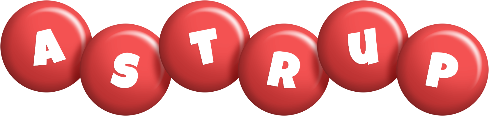 Astrup candy-red logo