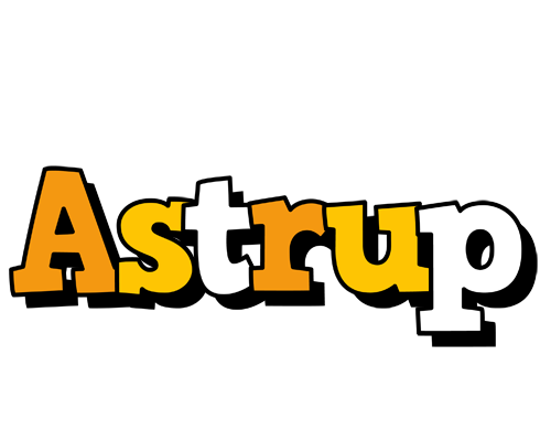 Astrup cartoon logo