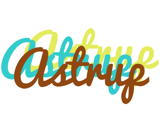 Astrup cupcake logo
