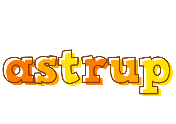 Astrup desert logo
