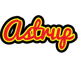 Astrup fireman logo