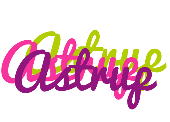 Astrup flowers logo