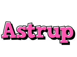 Astrup girlish logo