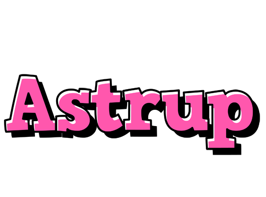 Astrup girlish logo