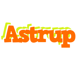 Astrup healthy logo