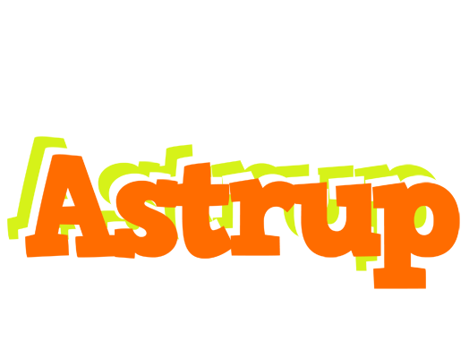 Astrup healthy logo