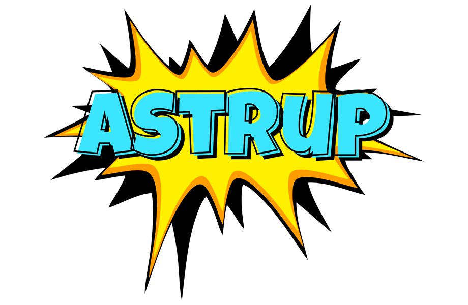 Astrup indycar logo