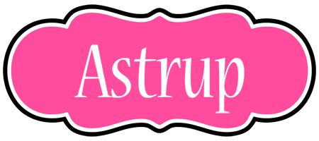 Astrup invitation logo