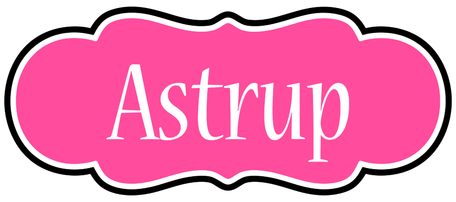 Astrup invitation logo