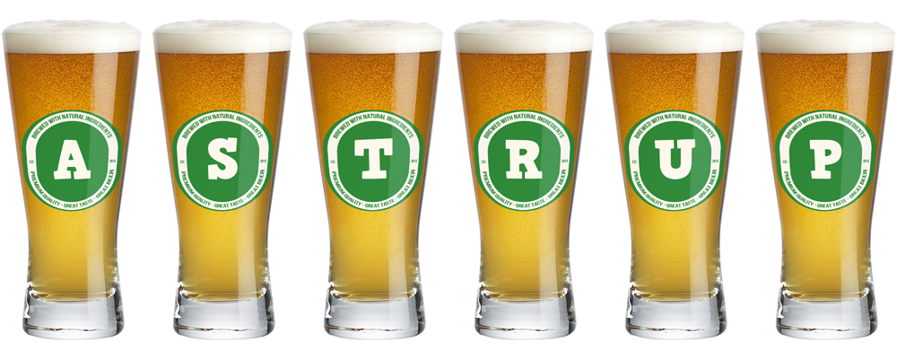 Astrup lager logo