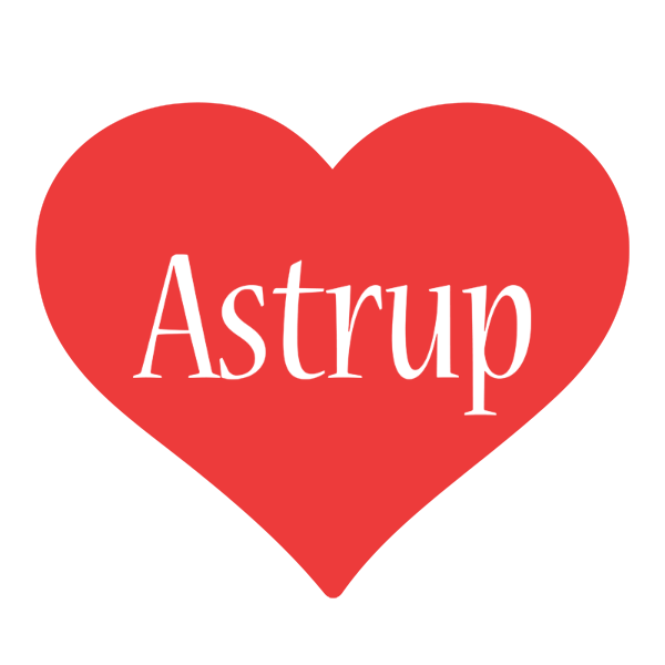 Astrup love logo
