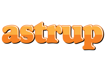 Astrup orange logo