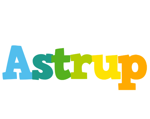 Astrup rainbows logo