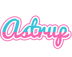 Astrup woman logo