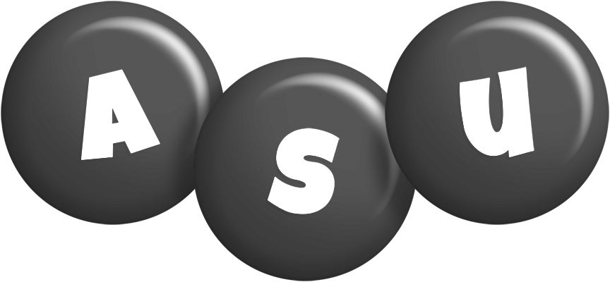 Asu candy-black logo