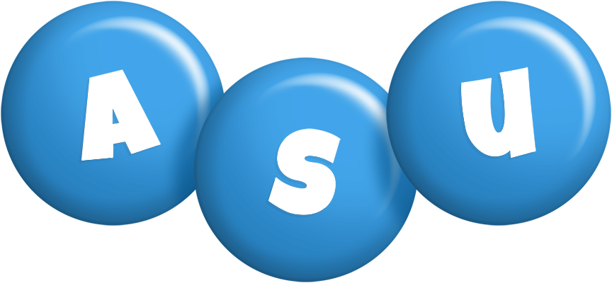 Asu candy-blue logo