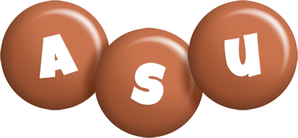 Asu candy-brown logo