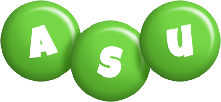 Asu candy-green logo