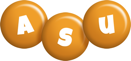 Asu candy-orange logo