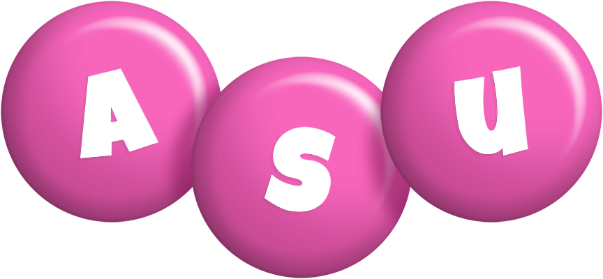 Asu candy-pink logo