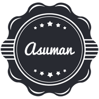 Asuman badge logo