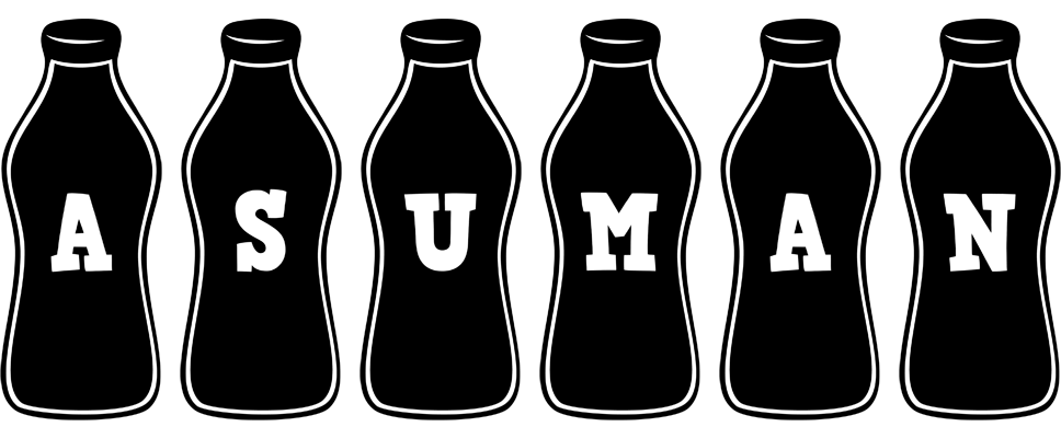 Asuman bottle logo