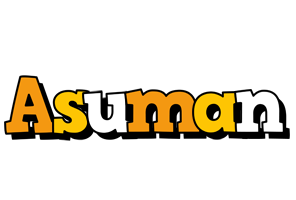 Asuman cartoon logo