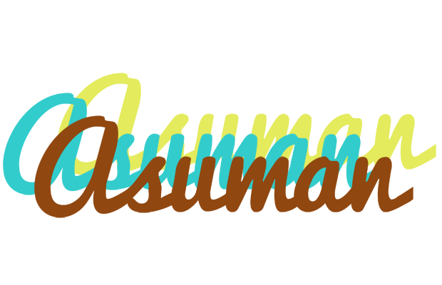 Asuman cupcake logo