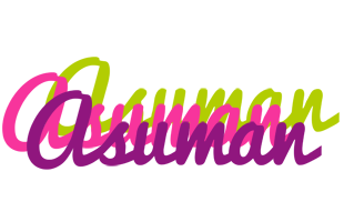 Asuman flowers logo