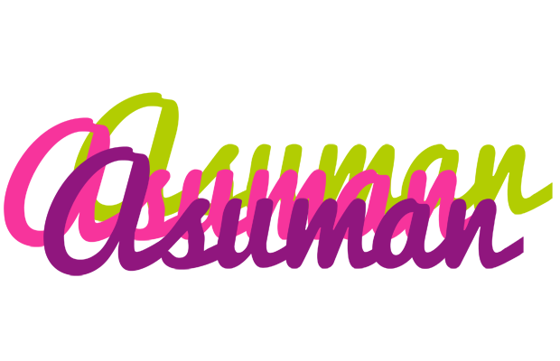 Asuman flowers logo