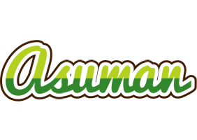 Asuman golfing logo